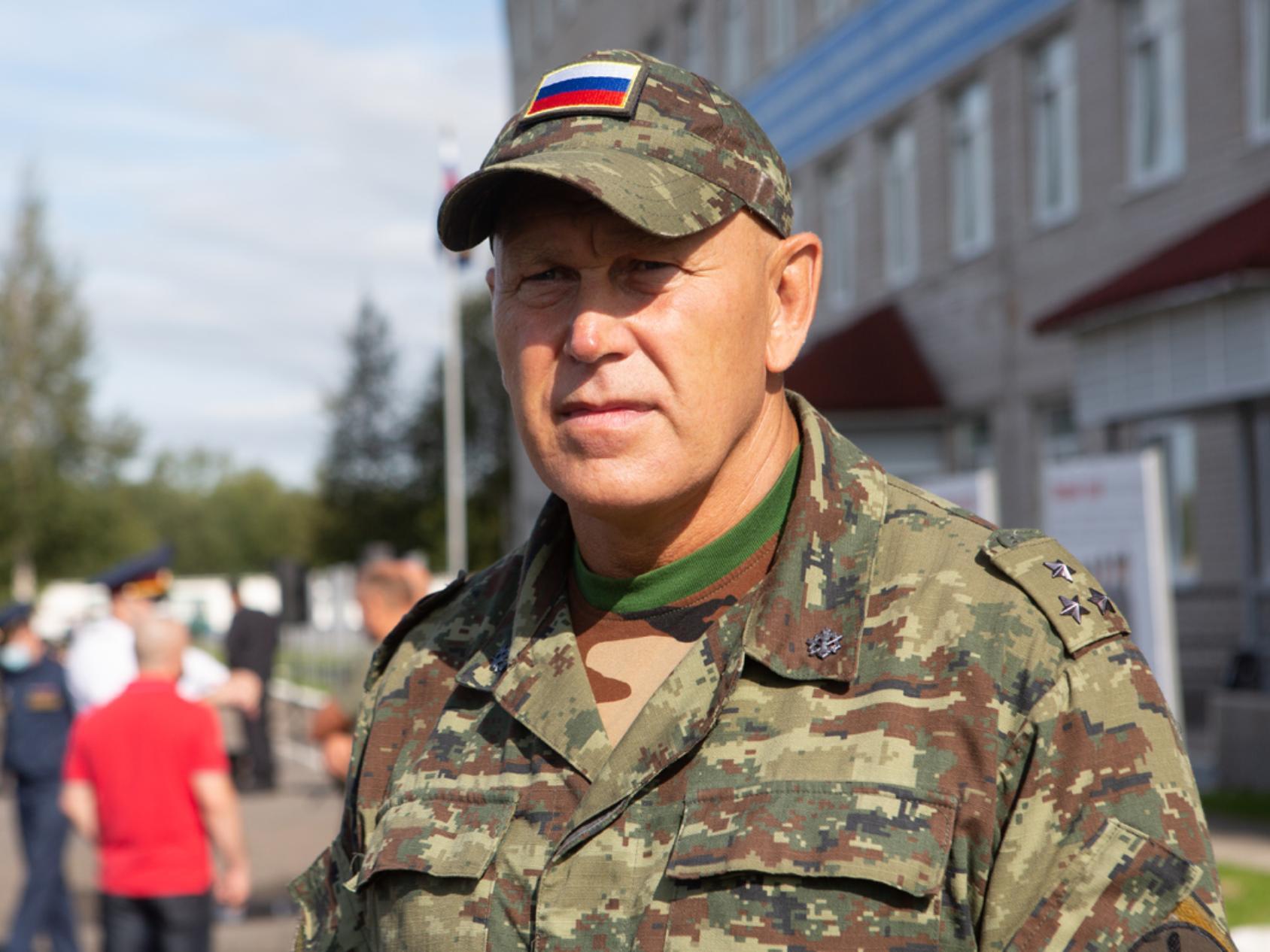 Командир отряда спецназа «Сивуч» полковник Владимир Автаев