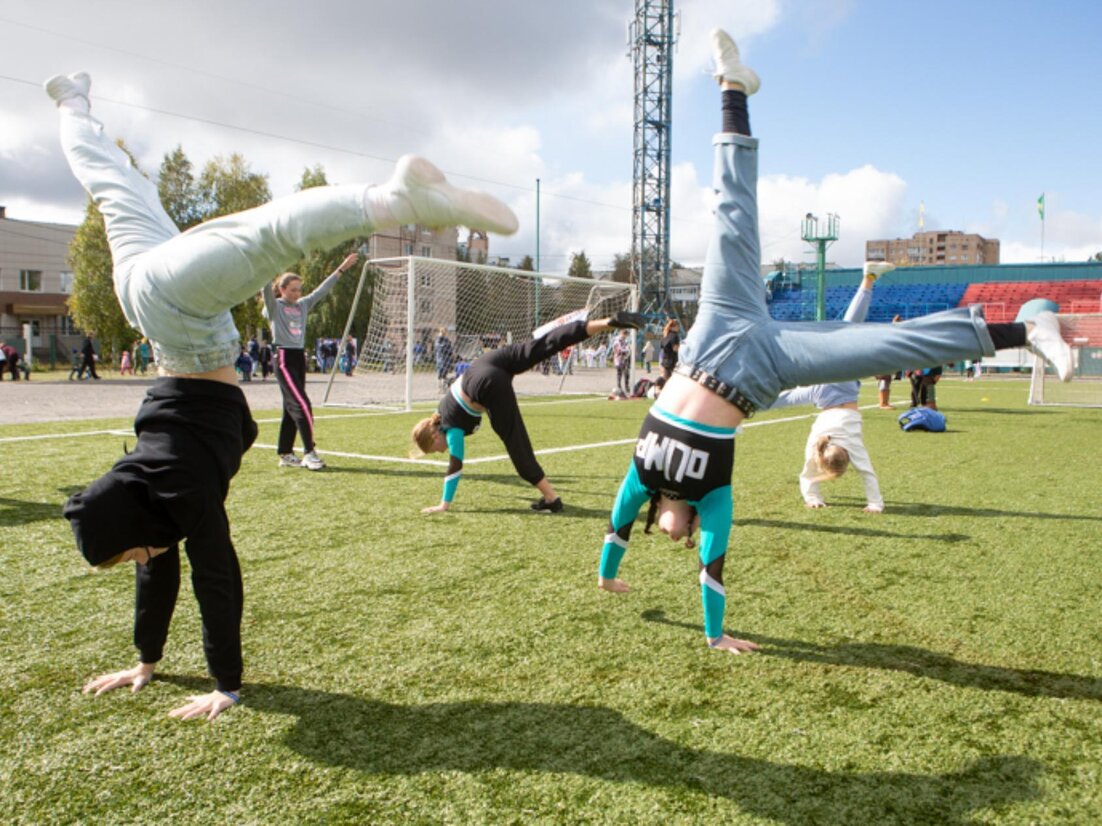 Провели спортивный праздник